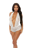 Bedroom Eye Lace Crotchless Romper